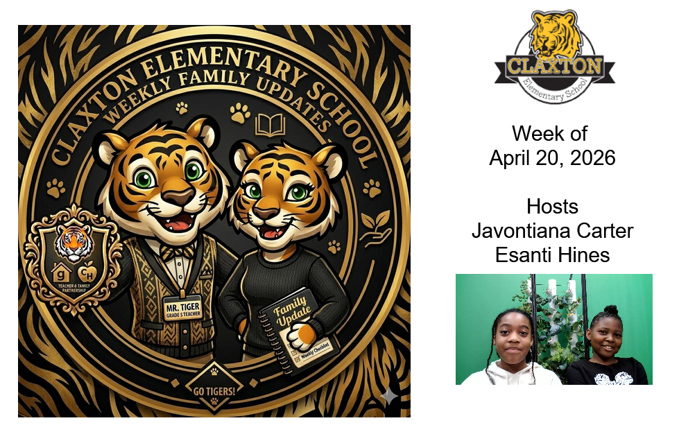 Image of students leading Family updates