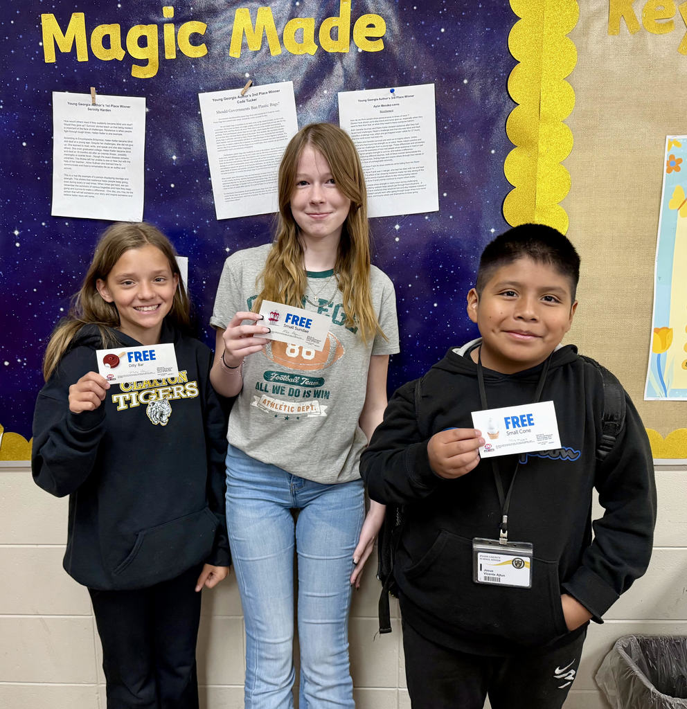 DQ Supplies Ice Cream Certificates for Successful CMS Students