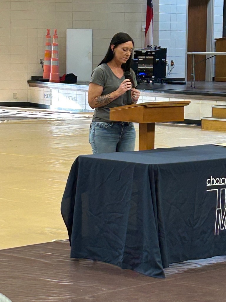 CMS 8th graders participate in Teen Maze 