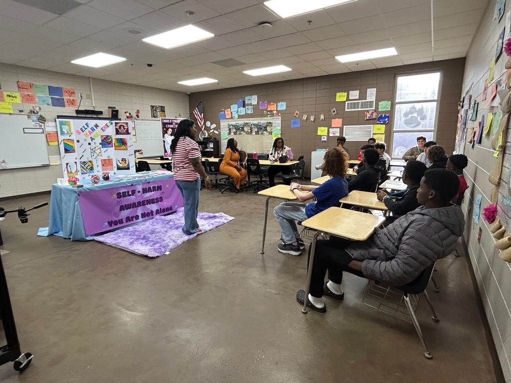 CMS 8th graders participate in Teen Maze 