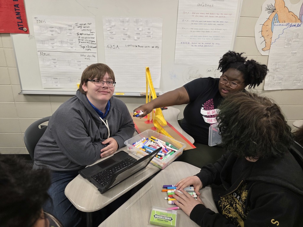 Image showing 📐 Engineering Excellence: Polynomials at Work 💻  In Mr. Transue’s Advanced Algebra class, students are learning that polynomials are the building blocks of the world around us—including our favorite theme park rides!  To successfully complete their roller coaster project, students had to use graphing technology to create a "blueprint" of their track. They analyzed the peaks, valleys, and intercepts of their functions to predict how a marble would travel. The true test came during construction, where they had to account for real-world variables like friction and gravity.  Whether they were tackling the Vertical Loop or ensuring a marble survived a high-speed valley, these Tigers proved that they have the grit and the mathematical mind to solve complex engineering problems.  #MathSkills #FutureEngineers #AdvancedAlgebra #DesmosMath #TigerPride