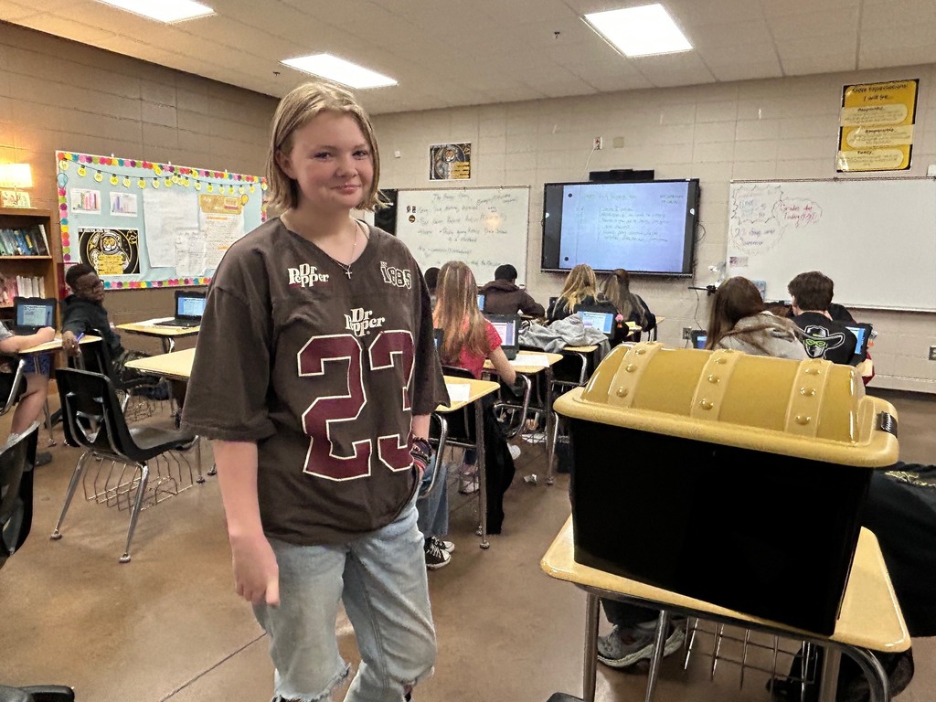 8th Grader Wins Book Blast Epic Treasure Chest