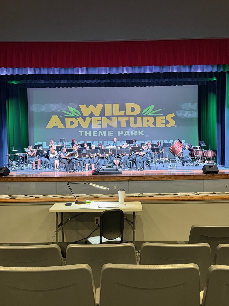 Image showing 🏆 Simply Superior: The Tiger Band Takes Wild Adventures! 🎶 We are incredibly proud to announce that the Claxton High School Concert Band earned a Superior rating at the Wild Adventures Band Fest. A Superior rating is awarded to ensembles that demonstrate outstanding technical proficiency, beautiful tone quality, and exceptional musicality. This achievement is a direct result of the hard work and discipline our students bring to the band room every day under the leadership of Mr. Maruri. Beyond the performance, our musicians participated in a mini-clinical with the festival judges. This session allowed the band to work directly with professional clinicians, receiving high-level feedback to help them continue their growth as an elite ensemble. Please join us in congratulating Mr. Maruri and the Tiger Band for representing Claxton with such excellence! 🐯🖤💛 #TigerBand #BandFest2026 #SuperiorRating #MusicEducation #ClaxtonHigh