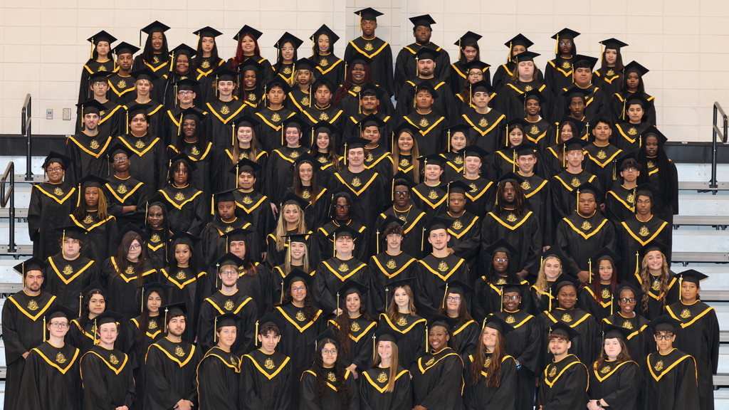 Image showing 🗓️ Save the Date: Saturday, May 16 at 8 AM!  The big day is almost here! In just two weeks, the Claxton High School Class of 2026 will graduate. It has been a long road of hard work and dedication, and it all culminates on Veterans Memorial Field.  We are so proud of what these students have achieved. Whether they are headed to college, the military, or straight into the workforce, they leave CHS & The DEN with the grit and heart of a Tiger.  Join us at Tiger Town Stadium as we roar one last time for the Class of 2026! 🐯📜👏  #TheDEN #ClaxtonHighSchool #Graduation2026 #TigerPride #EvansCountySchools