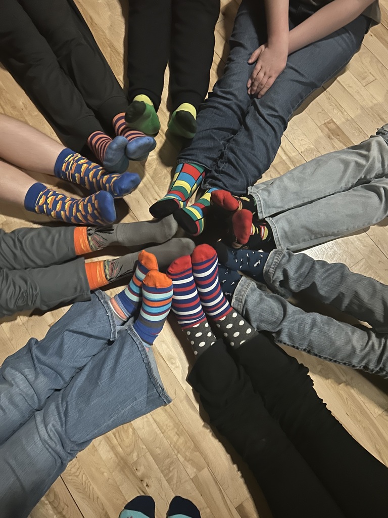 Stepping Into Testing Week on the Right Foot ...CMS Sock Hop