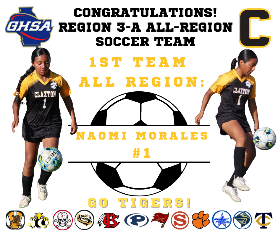 Naomi Morales 1st Team All Region
