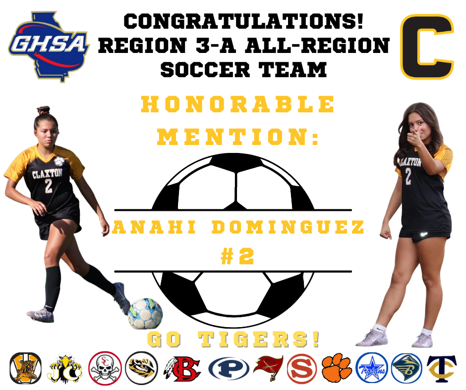 Anahi Dominguez All Region Honorable Mention