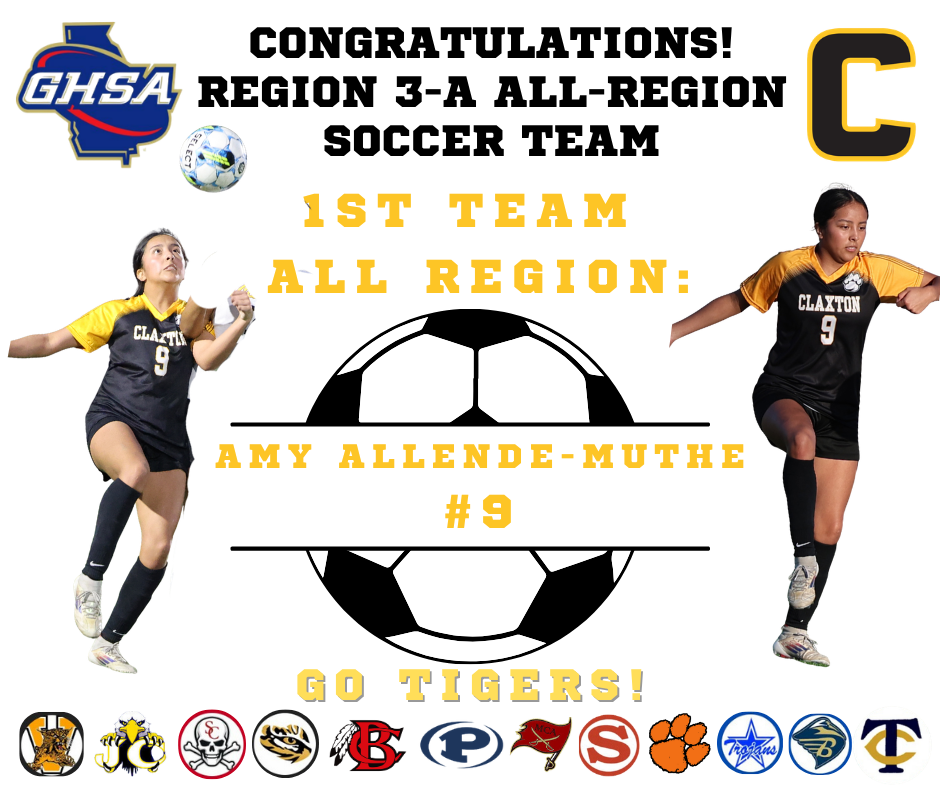 Amy Allende-Muthe 1st Team All Region