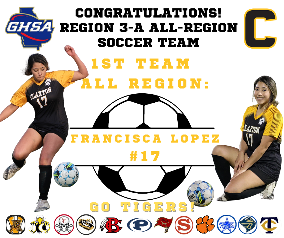 Francisca Lopez 1st Team All Region