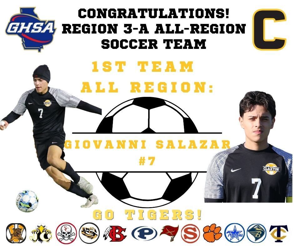 Giovanni Salazar 1st Team All Region