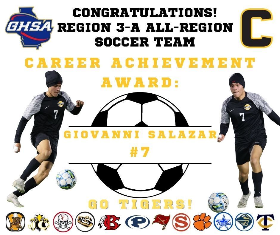 Giovanni Salazar All Region Career Achievement Award