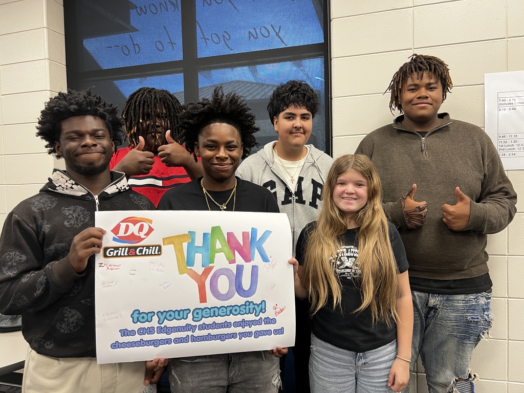 Image showing 🍔 Grilling Up Success: Thank You to Claxton Dairy Queen! 🍦  At CHS, we know that it takes a village to support our students, and we have one of the best "villages" around! We want to send a massive THANK YOU to Mr. Edward Carter, owner of the Claxton Dairy Queen, for his incredible generosity.  To celebrate our students who successfully completed their Edgenuity classes this Spring semester, Mr. Carter donated a feast of hamburgers and cheeseburgers for our end-of-semester celebration!  A special shout-out to the team that made it happen:  Mr. Edward Carter: For his continued investment in our students' success.  Mrs. Amy McManama (Dairy Queen District Manager): For her expert help with the logistics and making sure everything ran smoothly.  The DQ Staff: To the hardworking employees who cooked and prepared every delicious burger—thank you!  Mr. Carter and Mrs. Amy are long-time supporters of Evans County Schools, and their commitment to our Tigers is truly appreciated. Thank you for helping us celebrate our students' academic achievements in such a tasty way! 🐯🖤💛  #ClaxtonDQ #CommunitySupport #EdgenuitySuccess #TigerPride #EvansCountySchools