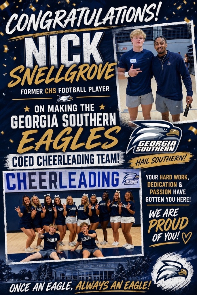 Nick Snellgrove makes GS U CoEd Cheer Team