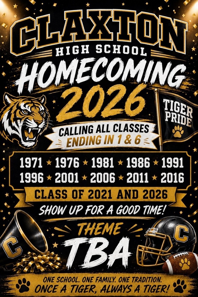 Claxton Homecoming 2026