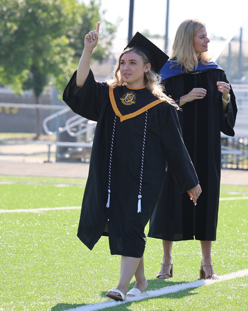 Image showing 🖤💛 One Last Roar: Goodbye to the Class of 2026 🎓✨ And just like that, the building is quiet, the summer sun has officially taken over, and the Class of 2026 is on to their next grand adventure. As the graduation dust settles, we are taking one final look back at some of the incredible memories from Graduation 2026.  To our graduates and the amazing families who loved, cheered, and supported them every step of the way: thank you for the grit, the school spirit, and the unforgettable legacy you left behind. You’ve officially turned the page to a brand-new chapter, but you’ll always have a home at Claxton High School.  Don’t forget to dream big, work hard, and always remember where your roots are. Go do big things, Tigers—the world is waiting! 🌍☀️  Wishing all of our new alumni and their families the absolute best summer yet! 💛  #ClassOf2026 #OnceATigerAlwaysATiger #ClaxtonHighSchool #NextChapter #TigerLegacy #SummerBound