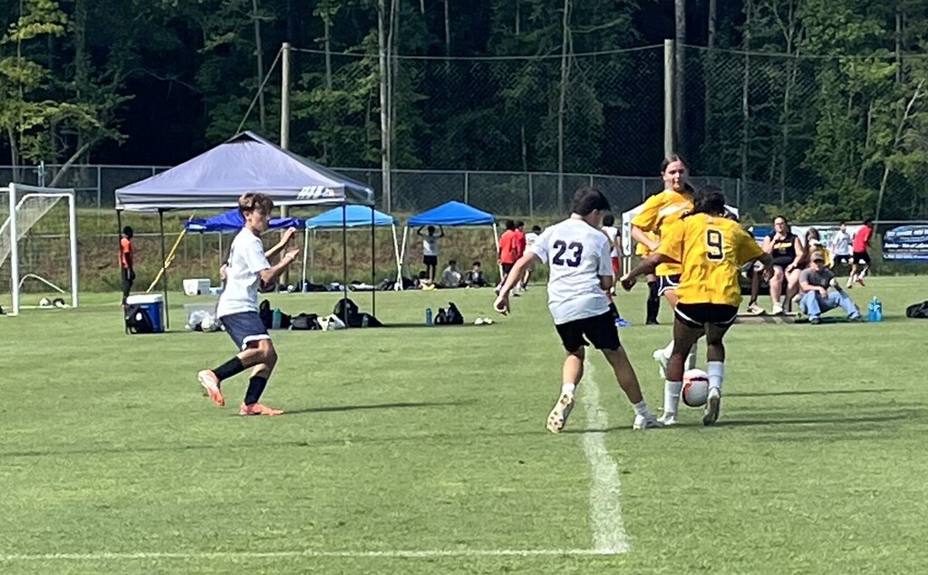 Image showing ⚽️ LADY TIGERS SOCCER STEP OUT OF THEIR COMFORT ZONE TO END SUMMER TRAINING ⚽️ Northwestern Georgia teams have been a thorn in our side the last few seasons. To break through that wall, our CHS Lady Tigers traveled to LaGrange on Saturday, July 18, 2026, to test out 7-on-7 summer soccer for the very first time! 🐅🔥 Here’s how the day broke down: 🔹 Match 1 v Troup Co. 8th Boys: Fell behind 6-1 at the half, but quickly adjusted to the new style, battling back to 5-6 before a tough 8-6 loss. 🔹 Match 2 v Troup Co. Varsity Girls: Dominant response with an 11-1 win! 🔹 Match 3 v Callaway High : Down-to-the-wire battle against a team averaging 7 goals a game, falling just short 3-2. While we didn’t win the tournament, our girls left with newfound confidence, grit, and high praise from spectators who were shocked this was our first time playing 7-on-7! 🤯👏 🗣 Head Coach CJ Lanier: "We grew today in so many ways. New faces got their first high school experience, and our veterans played against young ladies with D1 offers. It’s these little things that will help put us in position to reach a region and state championship this upcoming season. I’m blessed to have a talented, competitive, and tenacious group willing to endure new challenges to achieve their goals." The team is putting in the work. Big things are ahead! 🏆🐅 #LadyTigersSoccer #CHSTigers #SummerGrind #HighSchoolSoccer
