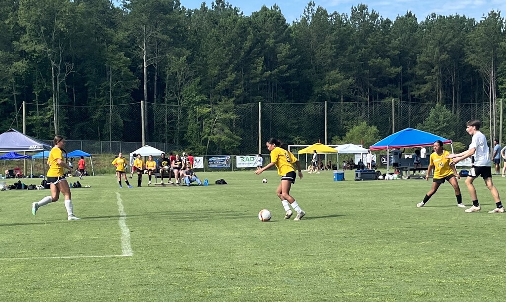 Image showing ⚽️ LADY TIGERS SOCCER STEP OUT OF THEIR COMFORT ZONE TO END SUMMER TRAINING ⚽️ Northwestern Georgia teams have been a thorn in our side the last few seasons. To break through that wall, our CHS Lady Tigers traveled to LaGrange on Saturday, July 18, 2026, to test out 7-on-7 summer soccer for the very first time! 🐅🔥 Here’s how the day broke down: 🔹 Match 1 v Troup Co. 8th Boys: Fell behind 6-1 at the half, but quickly adjusted to the new style, battling back to 5-6 before a tough 8-6 loss. 🔹 Match 2 v Troup Co. Varsity Girls: Dominant response with an 11-1 win! 🔹 Match 3 v Callaway High : Down-to-the-wire battle against a team averaging 7 goals a game, falling just short 3-2. While we didn’t win the tournament, our girls left with newfound confidence, grit, and high praise from spectators who were shocked this was our first time playing 7-on-7! 🤯👏 🗣 Head Coach CJ Lanier: "We grew today in so many ways. New faces got their first high school experience, and our veterans played against young ladies with D1 offers. It’s these little things that will help put us in position to reach a region and state championship this upcoming season. I’m blessed to have a talented, competitive, and tenacious group willing to endure new challenges to achieve their goals." The team is putting in the work. Big things are ahead! 🏆🐅 #LadyTigersSoccer #CHSTigers #SummerGrind #HighSchoolSoccer