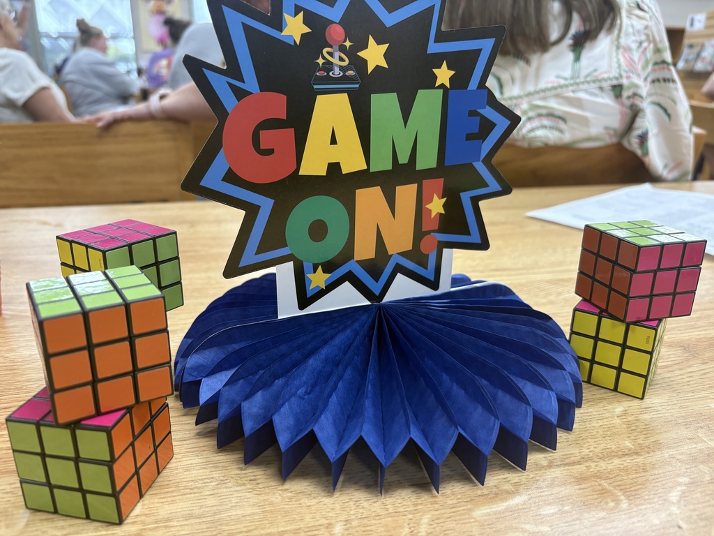 Image showing 🎮 Leveling Up for a Powerful New School Year at CMS! 🚀 As we kicked off the new school year 🎒🎉, the Claxton Middle School faculty and staff were led by the CMS Leadership Team as we embraced our theme: Level Up! 🎮📈 Together, we reflected on past and current student achievement data 📊, took a deep dive into the instructional practices that are making a positive impact 💡, and identified the areas where we can continue to grow 🌱. Our commitment is to build on our successes while strengthening our instruction to ensure every student reaches their full potential ⭐🚀. The morning also gave us the opportunity to welcome our new staff members 👏👋 and enjoy fellowship over breakfast ☕🥯 as we continue building a strong, unified team 🤝✨. We are energized, prepared, and excited to welcome our students and families back to CMS! ❤️🏫 Here's to an incredible year of learning, growth, and Leveling Up together! 🙌🥳 #LevelUp #CMSProud #OneTeamOneMission #StudentSuccess