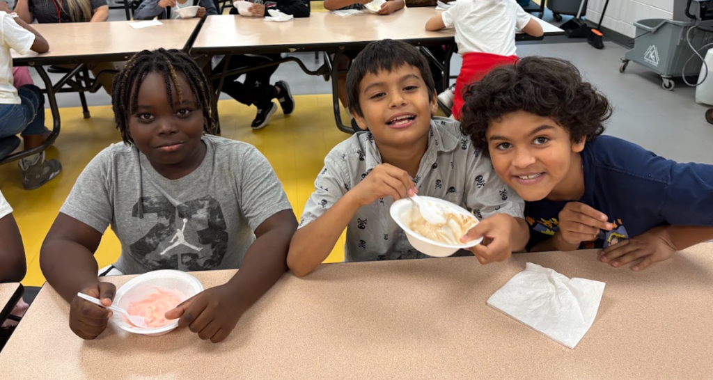 🍦📚 MAP Growth Goal Getters! 📚🍦 Our CES students worked hard last week taking their Fall MAP Growth assessments in Reading and Math, and we are so proud of their effort! 📈✨ Students who met their Fall MAP goals got to celebrate their hard work with a delicious ice cream sundae! 🍨🎉 Now, the goal is set for winter! 🎯 Teachers will be working with students to set their Winter MAP goals, and we’re encouraging our Tigers to give their best effort every single day. We can’t wait to see how much they grow when we test again in December! Set a goal. Work hard. Grow every day. 💪📖🧮