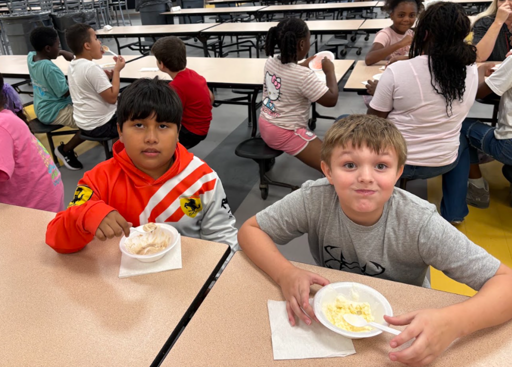 🍦📚 MAP Growth Goal Getters! 📚🍦 Our CES students worked hard last week taking their Fall MAP Growth assessments in Reading and Math, and we are so proud of their effort! 📈✨ Students who met their Fall MAP goals got to celebrate their hard work with a delicious ice cream sundae! 🍨🎉 Now, the goal is set for winter! 🎯 Teachers will be working with students to set their Winter MAP goals, and we’re encouraging our Tigers to give their best effort every single day. We can’t wait to see how much they grow when we test again in December! Set a goal. Work hard. Grow every day. 💪📖🧮