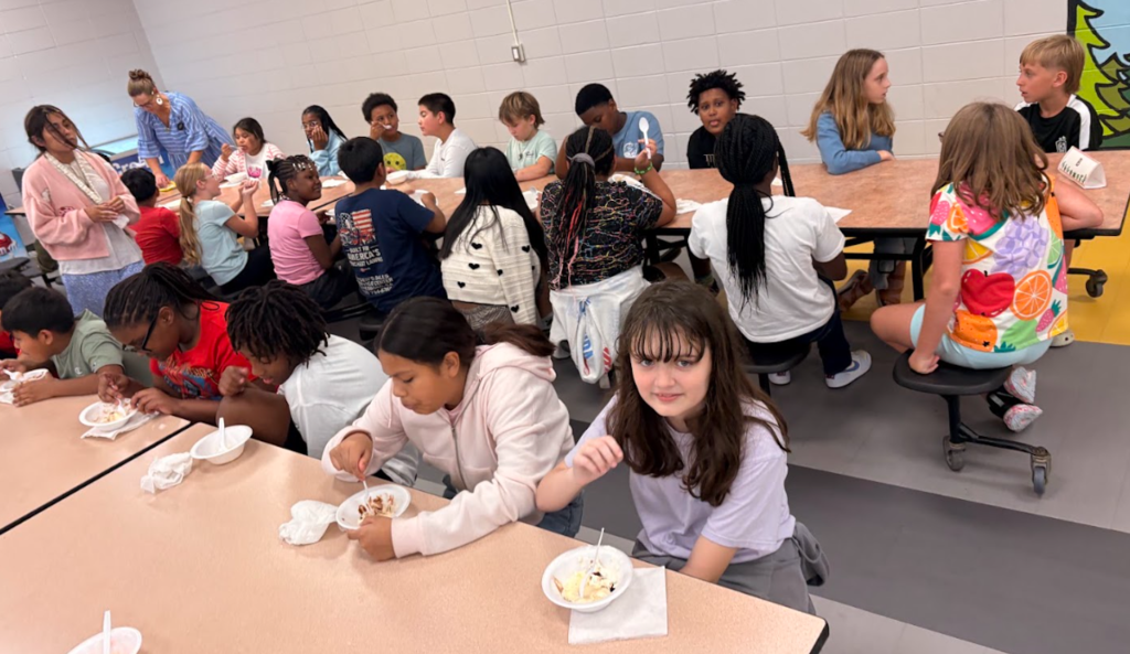 🍦📚 MAP Growth Goal Getters! 📚🍦 Our CES students worked hard last week taking their Fall MAP Growth assessments in Reading and Math, and we are so proud of their effort! 📈✨ Students who met their Fall MAP goals got to celebrate their hard work with a delicious ice cream sundae! 🍨🎉 Now, the goal is set for winter! 🎯 Teachers will be working with students to set their Winter MAP goals, and we’re encouraging our Tigers to give their best effort every single day. We can’t wait to see how much they grow when we test again in December! Set a goal. Work hard. Grow every day. 💪📖🧮
