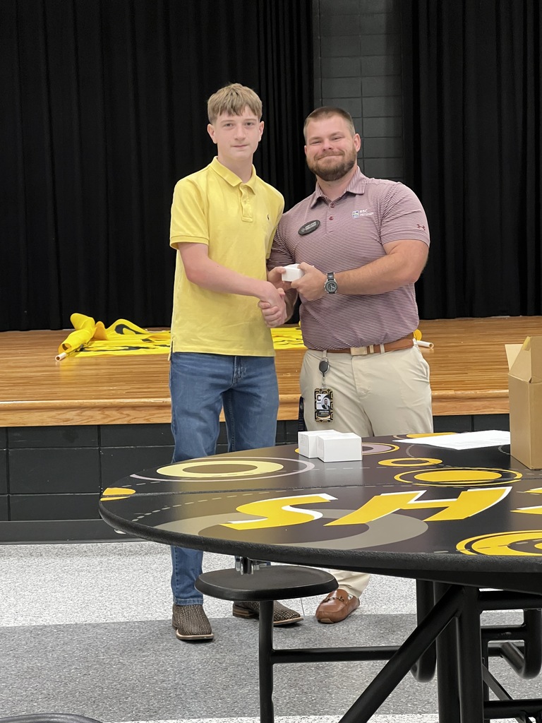 Image showing 💍✨ A BIG DAY FOR THE CLASS OF 2028! 🐅🖤💛  On Wednesday, August 27th, our Class of 2028 marked a major high school milestone as they officially received their class rings!  Representatives from The Roderick Group (an affiliate of Herff Jones) stopped by to deliver these timeless symbols of achievement—along with some delicious Chick-fil-A! 🐔🥤 They spent time sharing the rich history of class rings and guiding students on the tradition of how to wear them properly.  CHS Principal Mr. Rowe officially presented our Tigers with their rings, and then it was time to put them on display! 💎📸  Wearing their school pride on their hands, our juniors are moving forward together with one purpose—building memories that will last a lifetime under One Roar! ⚡  Once a Tiger, always a Tiger! 🐅🐾  #OneRoar #ClaxtonTigers #ClassOf2028 #HerffJones #ClassRings #TigerPride #OnceATigerAlwaysATiger #ClaxtonGA #CHSTigers
