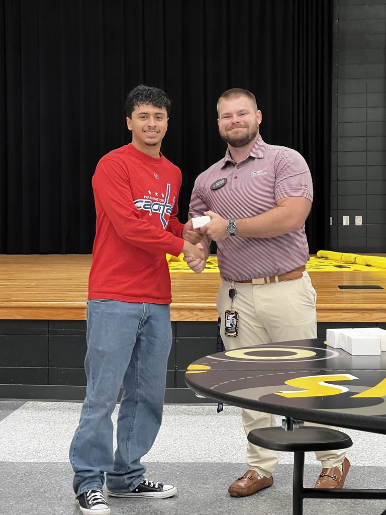 Image showing 💍✨ A BIG DAY FOR THE CLASS OF 2028! 🐅🖤💛  On Wednesday, August 27th, our Class of 2028 marked a major high school milestone as they officially received their class rings!  Representatives from The Roderick Group (an affiliate of Herff Jones) stopped by to deliver these timeless symbols of achievement—along with some delicious Chick-fil-A! 🐔🥤 They spent time sharing the rich history of class rings and guiding students on the tradition of how to wear them properly.  CHS Principal Mr. Rowe officially presented our Tigers with their rings, and then it was time to put them on display! 💎📸  Wearing their school pride on their hands, our juniors are moving forward together with one purpose—building memories that will last a lifetime under One Roar! ⚡  Once a Tiger, always a Tiger! 🐅🐾  #OneRoar #ClaxtonTigers #ClassOf2028 #HerffJones #ClassRings #TigerPride #OnceATigerAlwaysATiger #ClaxtonGA #CHSTigers