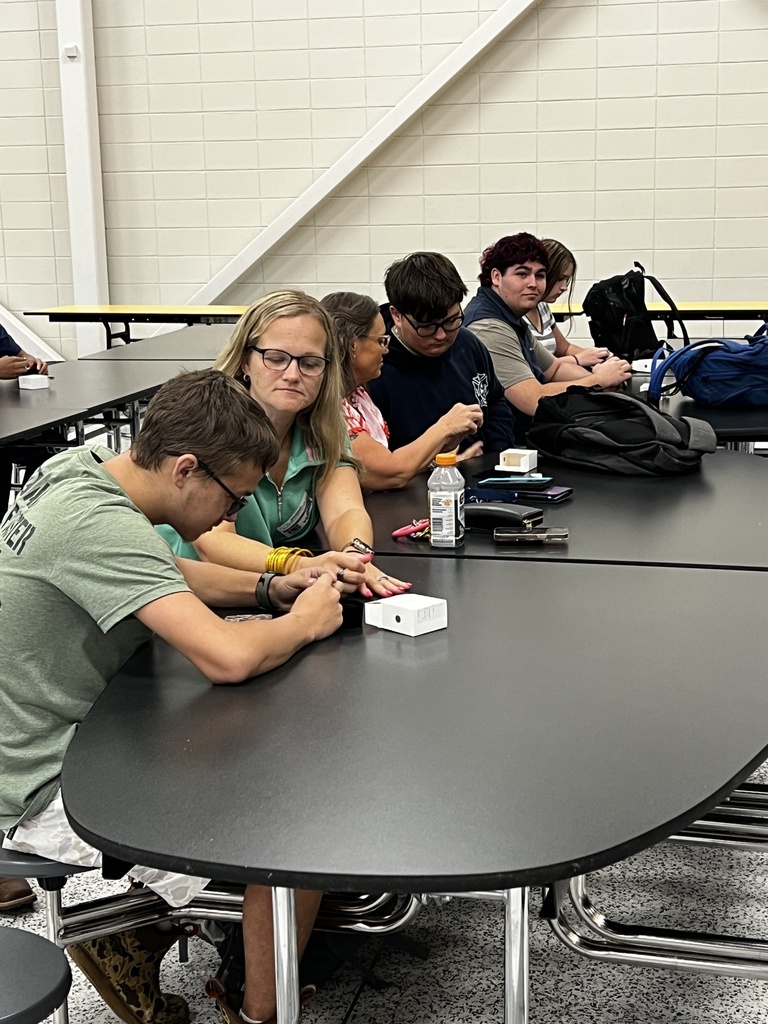 Image showing 💍✨ A BIG DAY FOR THE CLASS OF 2028! 🐅🖤💛  On Wednesday, August 27th, our Class of 2028 marked a major high school milestone as they officially received their class rings!  Representatives from The Roderick Group (an affiliate of Herff Jones) stopped by to deliver these timeless symbols of achievement—along with some delicious Chick-fil-A! 🐔🥤 They spent time sharing the rich history of class rings and guiding students on the tradition of how to wear them properly.  CHS Principal Mr. Rowe officially presented our Tigers with their rings, and then it was time to put them on display! 💎📸  Wearing their school pride on their hands, our juniors are moving forward together with one purpose—building memories that will last a lifetime under One Roar! ⚡  Once a Tiger, always a Tiger! 🐅🐾  #OneRoar #ClaxtonTigers #ClassOf2028 #HerffJones #ClassRings #TigerPride #OnceATigerAlwaysATiger #ClaxtonGA #CHSTigers