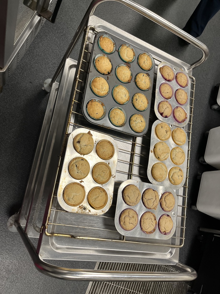 Image showing 🧁 BAKING UP SUCCESS IN DR. ROBINSON’S CLASS! 🐅🖤💛 Students in Dr. Robinson’s class have been busy building essential life and social skills through a tasty hands-on project! 👩🍳👨🍳 Our Tigers practiced reading and following a recipe step-by-step as they worked together to mix and bake homemade muffins. 🥣✨ Along the way, they put key communication skills into action by sharing materials, taking turns, and supporting one another as a team. And the best part? Enjoying the delicious results of their hard work! 😋🧁 Learning together, communicating together, and growing together with one shared purpose under One Roar! ⚡ Once a Tiger, always a Tiger! 🐅🐾 #OneRoar #ClaxtonTigers #LifeSkills #HandsOnLearning #TigerPride #OnceATigerAlwaysATiger #ClaxtonGA #CHSTigers