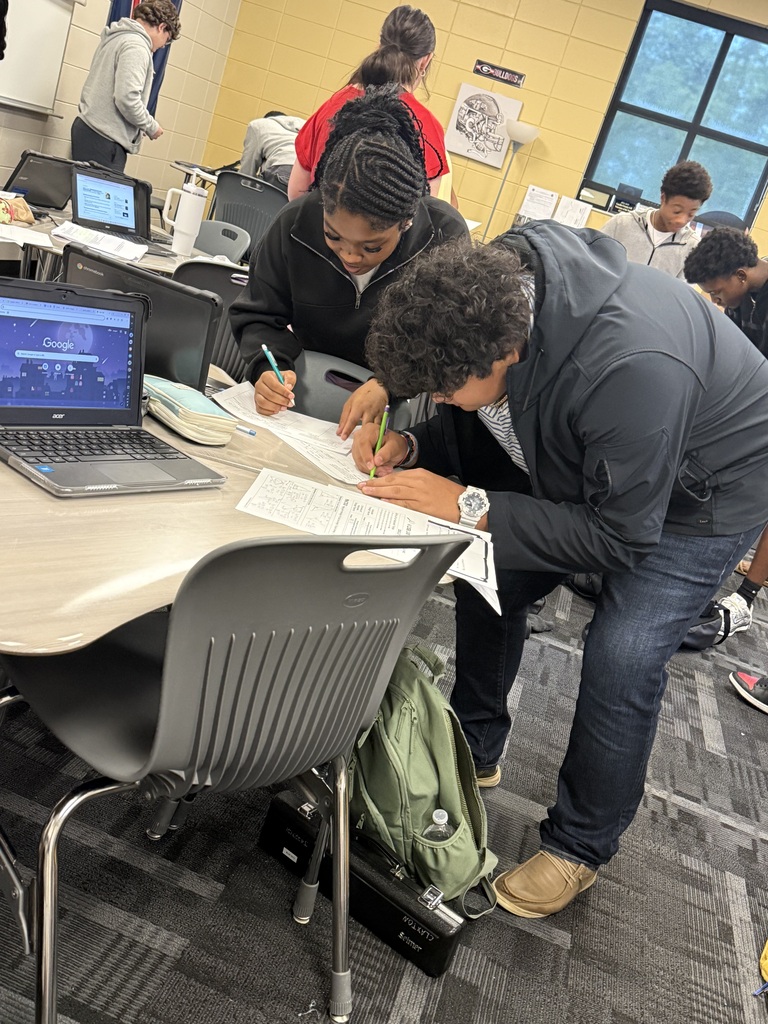 Image showing 💡 RENAISSANCE REVOLUTION: CHS STUDENTS MAKE HISTORICAL CONNECTIONS! 📜🎨🔭 Coach Lanier’s World History classes kicked off their new unit on the Renaissance and Scientific Revolution with a dynamic, fast-paced collaborative activity! ⏳✨ Here’s how our Tigers brought history to life: 🎓 Becoming Experts: Each student was assigned a key figure, concept, or invention to master. 🤝 Finding "Connections": Students rotated through quick 1-on-1 exchanges to share their expertise and analyze whether their historical topics shared a meaningful connection—and why! 💡 By collaborating, networking, and analyzing how big historical movements align, our students are tackling new ideas with one shared purpose under One Roar! 🐅🖤💛 Once a Tiger, always a Tiger! #OneRoar #ClaxtonTigers #CHSWorldHistory #Renaissance #ScientificRevolution #ActiveLearning #InnovativeClassrooms #OnceATigerAlwaysATiger #ClaxtonGA #TigerPride