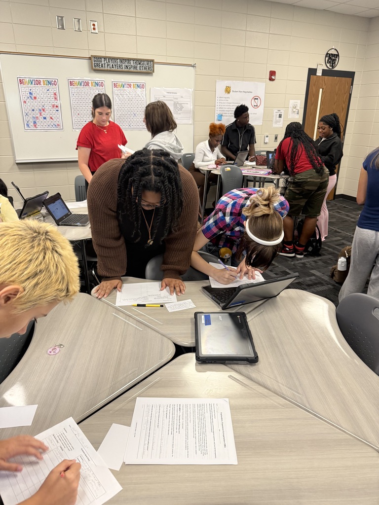 Image showing 💡 RENAISSANCE REVOLUTION: CHS STUDENTS MAKE HISTORICAL CONNECTIONS! 📜🎨🔭 Coach Lanier’s World History classes kicked off their new unit on the Renaissance and Scientific Revolution with a dynamic, fast-paced collaborative activity! ⏳✨ Here’s how our Tigers brought history to life: 🎓 Becoming Experts: Each student was assigned a key figure, concept, or invention to master. 🤝 Finding "Connections": Students rotated through quick 1-on-1 exchanges to share their expertise and analyze whether their historical topics shared a meaningful connection—and why! 💡 By collaborating, networking, and analyzing how big historical movements align, our students are tackling new ideas with one shared purpose under One Roar! 🐅🖤💛 Once a Tiger, always a Tiger! #OneRoar #ClaxtonTigers #CHSWorldHistory #Renaissance #ScientificRevolution #ActiveLearning #InnovativeClassrooms #OnceATigerAlwaysATiger #ClaxtonGA #TigerPride