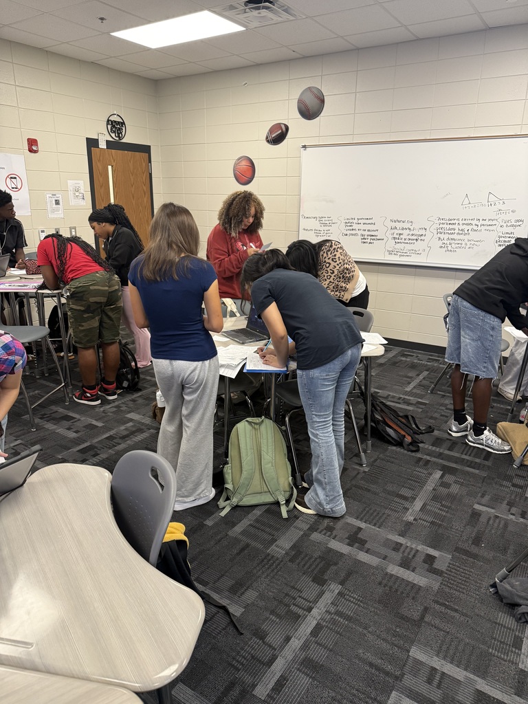 Image showing 💡 RENAISSANCE REVOLUTION: CHS STUDENTS MAKE HISTORICAL CONNECTIONS! 📜🎨🔭 Coach Lanier’s World History classes kicked off their new unit on the Renaissance and Scientific Revolution with a dynamic, fast-paced collaborative activity! ⏳✨ Here’s how our Tigers brought history to life: 🎓 Becoming Experts: Each student was assigned a key figure, concept, or invention to master. 🤝 Finding "Connections": Students rotated through quick 1-on-1 exchanges to share their expertise and analyze whether their historical topics shared a meaningful connection—and why! 💡 By collaborating, networking, and analyzing how big historical movements align, our students are tackling new ideas with one shared purpose under One Roar! 🐅🖤💛 Once a Tiger, always a Tiger! #OneRoar #ClaxtonTigers #CHSWorldHistory #Renaissance #ScientificRevolution #ActiveLearning #InnovativeClassrooms #OnceATigerAlwaysATiger #ClaxtonGA #TigerPride