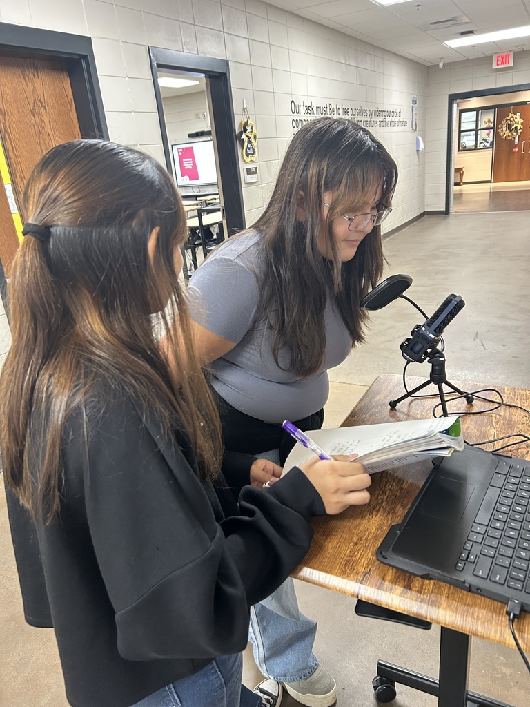 Image showing 🌋 LEVELING UP IN 7TH GRADE SCIENCE! 🐅🎙️ Our 7th-grade Tigers in Mrs. Kelly LaSala’s science class took learning to the airwaves today! Students collaborated in teams to record their very own podcasts exploring the Environmental Impacts of an Erupting Volcano. 🌋🎧 By working together to Focus, Learn, Practice, and Improve their communication and scientific skills, these students truly demonstrated what it means to Level Up their learning and Achieve greatness! Way to bring science to life, 7th grade! 🔬💡✨ #ClaxtonMiddleSchool #CMSLevelUp #ScienceInAction #7thGradeTigers #FuturePodcasters #LevelUp2026 #CMSExcellence #FocusLearnPracticeAchieve
