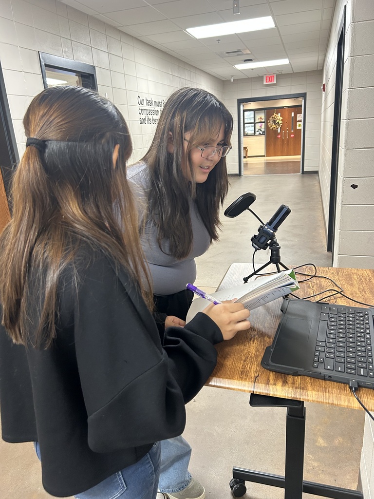 Image showing 🌋 LEVELING UP IN 7TH GRADE SCIENCE! 🐅🎙️ Our 7th-grade Tigers in Mrs. Kelly LaSala’s science class took learning to the airwaves today! Students collaborated in teams to record their very own podcasts exploring the Environmental Impacts of an Erupting Volcano. 🌋🎧 By working together to Focus, Learn, Practice, and Improve their communication and scientific skills, these students truly demonstrated what it means to Level Up their learning and Achieve greatness! Way to bring science to life, 7th grade! 🔬💡✨ #ClaxtonMiddleSchool #CMSLevelUp #ScienceInAction #7thGradeTigers #FuturePodcasters #LevelUp2026 #CMSExcellence #FocusLearnPracticeAchieve