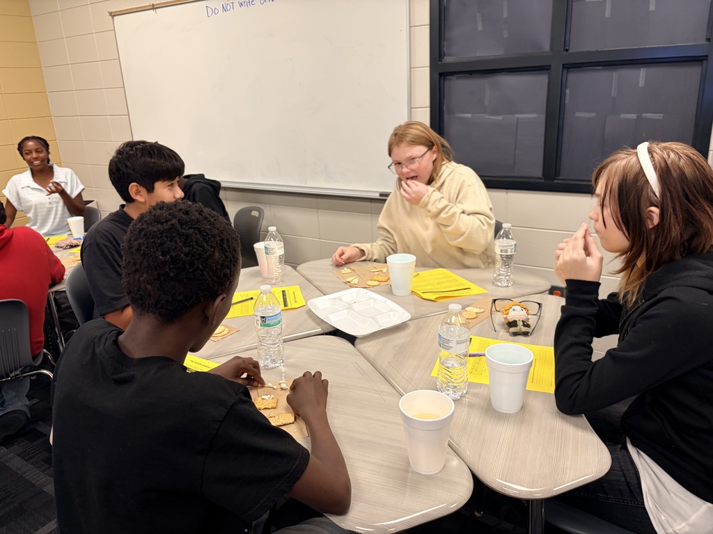 Image showing 🧀🍋 Learning Our Way Through the Maze! Over the past two weeks, our High School Transitions students have participated in a book study of Who Moved My Cheese? The story helped students explore important lessons about change, fear, adaptability, perseverance, and continuing to move forward when life does not go according to plan. On Friday, August 28, they brought those lessons to life with a cheese-tasting experience! Students sampled several unfamiliar cheeses, explored different cracker options, and created their own flavored lemonades. Their reactions were definitely mixed 😂, but the real challenge was being willing to step outside their comfort zones and try something new. Each cheese represented something students may encounter as they transition to high school—new friendships, academic challenges, discovering their identity, unexpected opportunities, changing goals, and planning for the future. Just as every cheese did not look, smell, or taste familiar, every new high school experience may not initially feel comfortable. However, students are learning that growth often begins with an open mind and the courage to explore the unfamiliar. This activity was a fun and meaningful way to remind our students: When the cheese moves, we do not give up—we adjust, keep moving through the maze, and search for new opportunities! 🐭🧀 #WhoMovedMyCheese #HighSchoolTransitions #LearningThroughExperience #GrowthMindset #Adaptability #BuiltDifferent