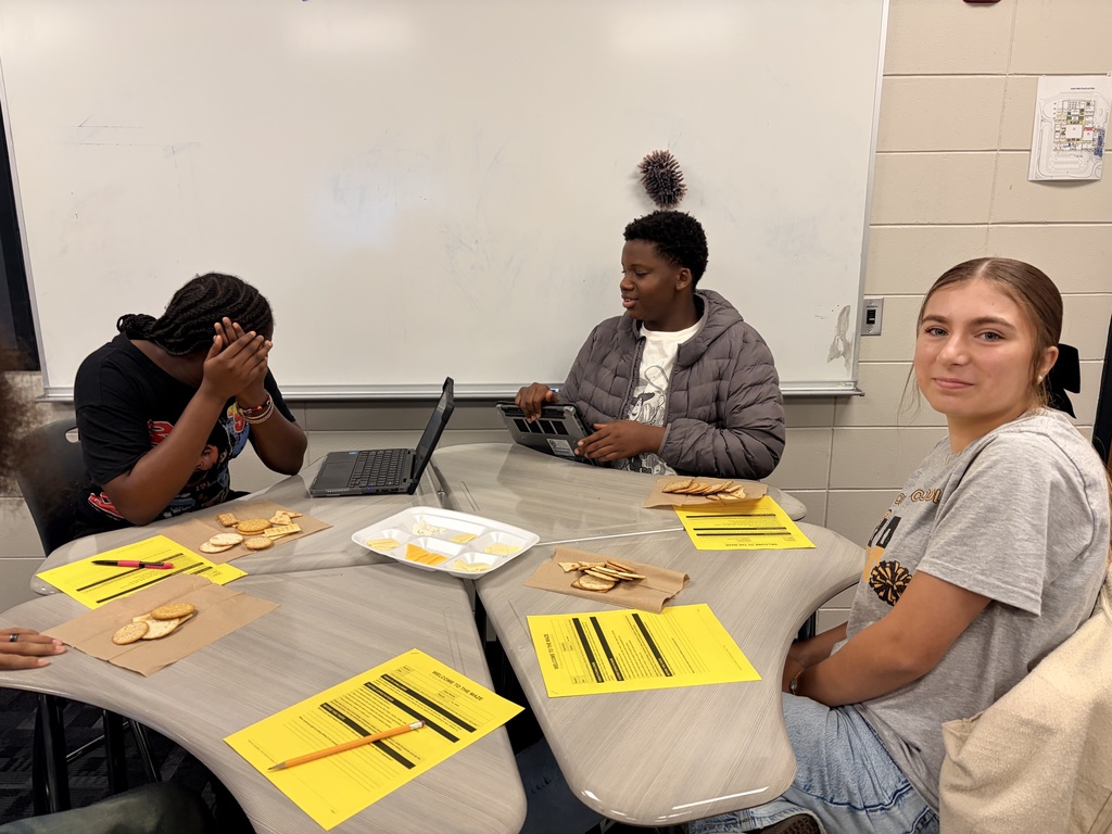 Image showing 🧀🍋 Learning Our Way Through the Maze! Over the past two weeks, our High School Transitions students have participated in a book study of Who Moved My Cheese? The story helped students explore important lessons about change, fear, adaptability, perseverance, and continuing to move forward when life does not go according to plan. On Friday, August 28, they brought those lessons to life with a cheese-tasting experience! Students sampled several unfamiliar cheeses, explored different cracker options, and created their own flavored lemonades. Their reactions were definitely mixed 😂, but the real challenge was being willing to step outside their comfort zones and try something new. Each cheese represented something students may encounter as they transition to high school—new friendships, academic challenges, discovering their identity, unexpected opportunities, changing goals, and planning for the future. Just as every cheese did not look, smell, or taste familiar, every new high school experience may not initially feel comfortable. However, students are learning that growth often begins with an open mind and the courage to explore the unfamiliar. This activity was a fun and meaningful way to remind our students: When the cheese moves, we do not give up—we adjust, keep moving through the maze, and search for new opportunities! 🐭🧀 #WhoMovedMyCheese #HighSchoolTransitions #LearningThroughExperience #GrowthMindset #Adaptability #BuiltDifferent