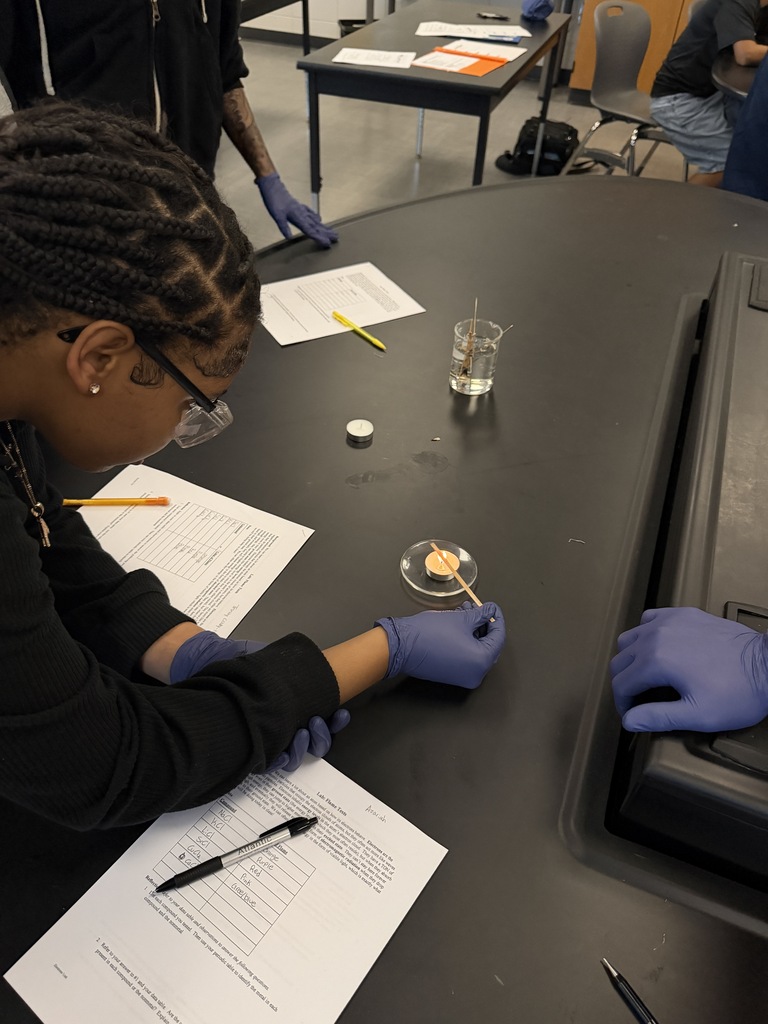 Image showing 🔥 SPARKING CURIOSITY IN CHEMISTRY! 🧪⚡ 🤩✨This week, our Chemistry students brought their unit on electrons to life through flame tests! 🔥🔬 Tigers got to witness science in real-time as excited electrons jumped energy levels and released brilliant, colorful light. Safe to say, chemistry is always a little more fun when you get to (safely!) spark some flames! 💥👨🔬👩🔬 Exploring the elements, asking big questions, and learning with one shared purpose under One Roar! 🐅🖤💛 Once a Tiger, always a Tiger! 🐅🐾 #OneRoar #ClaxtonTigers #CHSChemistry #HandsOnScience #STEMinAction #TigerPride #OnceATigerAlwaysATiger #ClaxtonGA #CHSTigers