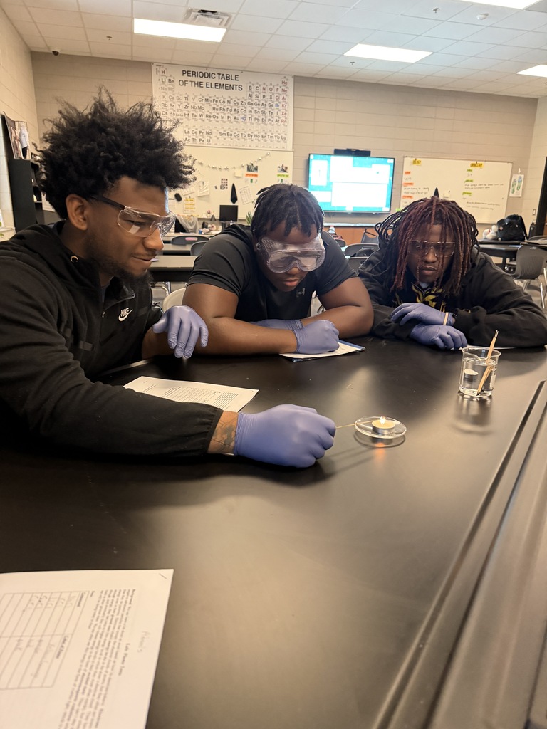 Image showing 🔥 SPARKING CURIOSITY IN CHEMISTRY! 🧪⚡ 🤩✨This week, our Chemistry students brought their unit on electrons to life through flame tests! 🔥🔬 Tigers got to witness science in real-time as excited electrons jumped energy levels and released brilliant, colorful light. Safe to say, chemistry is always a little more fun when you get to (safely!) spark some flames! 💥👨🔬👩🔬 Exploring the elements, asking big questions, and learning with one shared purpose under One Roar! 🐅🖤💛 Once a Tiger, always a Tiger! 🐅🐾 #OneRoar #ClaxtonTigers #CHSChemistry #HandsOnScience #STEMinAction #TigerPride #OnceATigerAlwaysATiger #ClaxtonGA #CHSTigers