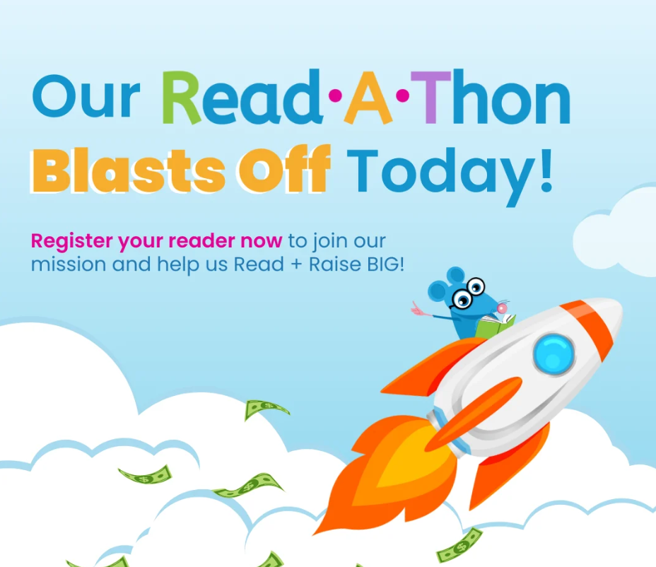 🚀📚 IT’S READ-A-THON LAUNCH DAY, CLAxton TIGERS! 📚🚀  Our Claxton Elementary School Read-A-Thon officially starts TODAY! 🎉  We’re challenging our Tigers to READ, READ, READ while helping raise money to support reading and literacy at CES! ❤️📖  Getting started is easy! ✅ Register your reader ✅ Share their page with family & friends ✅ Keep track of those reading minutes ✅ Read as much as you can!  🎥 Watch this quick video to see how easy it is to register!  👉 Register your reader here: https://www.read-a-thon.com/readers/r/PrKBzv/1  Let’s show everyone what Claxton Elementary readers can do! 💪📚  READ + RAISE BIG! 💰📖 Go Tigers! 🐯❤️  @Read-A-Thon #ReadRaise #MyReadathon #ClaxtonTigers #PardonOurProgress #SuccessUnderConstruction