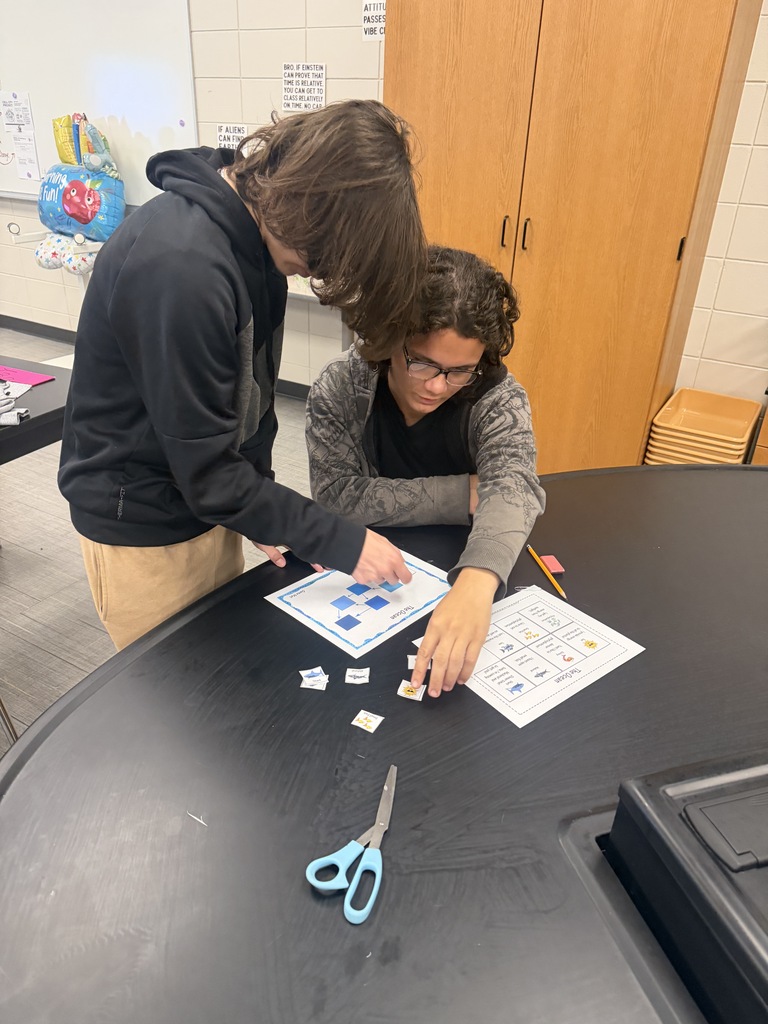 Image showing 🌿 MAPPING THE FLOW OF LIFE IN BIOLOGY! ☀️🍃🐅🖤💛  Our Biology students have been diving deep into how energy flows through ecosystems! ⚡🥩  Tigers worked their way through interactive stations, exploring diverse biomes and tracing how energy moves step-by-step from one organism to the next. From primary producers to apex predators, it was hands-on learning at its best!  🗺️ Biome Exploration: Analyzing unique food webs across different environments. 🌎🔬  🔄 Energy Tracking: Following the path of energy transfer across trophic levels.🐾  🤝 Teamwork in Action: Lots of moving around, collaborating, and putting classroom concepts into practice!  Engaging, collaborating, and growing together with one shared purpose under One Roar! 🐅⚡  Once a Tiger, always a Tiger! 🐅🐾  #OneRoar #ClaxtonTigers #CHSBiology #STEMinAction #HandsOnLearning #Ecosystems #EnergyFlow #TigerPride #OnceATigerAlwaysATiger #ClaxtonGA #CHSTigers