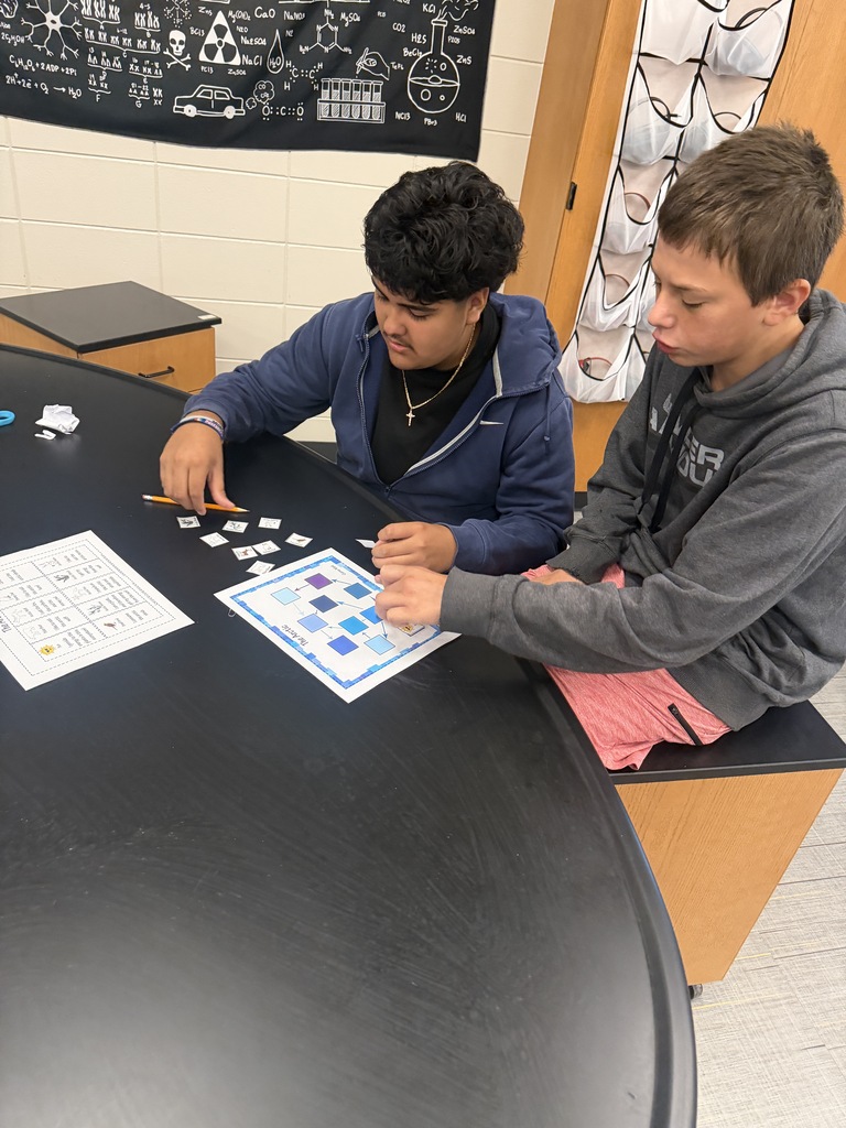 Image showing 🌿 MAPPING THE FLOW OF LIFE IN BIOLOGY! ☀️🍃🐅🖤💛  Our Biology students have been diving deep into how energy flows through ecosystems! ⚡🥩  Tigers worked their way through interactive stations, exploring diverse biomes and tracing how energy moves step-by-step from one organism to the next. From primary producers to apex predators, it was hands-on learning at its best!  🗺️ Biome Exploration: Analyzing unique food webs across different environments. 🌎🔬  🔄 Energy Tracking: Following the path of energy transfer across trophic levels.🐾  🤝 Teamwork in Action: Lots of moving around, collaborating, and putting classroom concepts into practice!  Engaging, collaborating, and growing together with one shared purpose under One Roar! 🐅⚡  Once a Tiger, always a Tiger! 🐅🐾  #OneRoar #ClaxtonTigers #CHSBiology #STEMinAction #HandsOnLearning #Ecosystems #EnergyFlow #TigerPride #OnceATigerAlwaysATiger #ClaxtonGA #CHSTigers