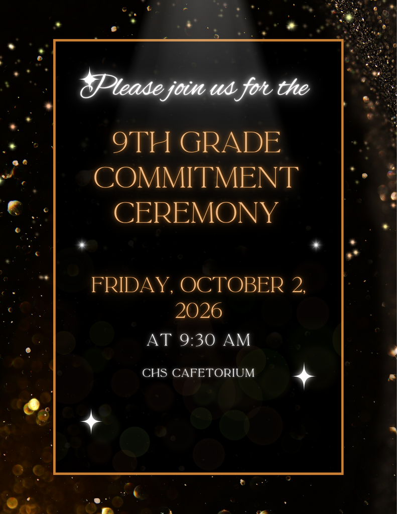 Image showing 🎓 CLASS OF 2030 COMMITMENT CEREMONY! 🖤💛🐅 Calling all 9th-grade families! It is time to celebrate a major milestone as our newest High School Tigers take their first official steps toward graduation! 🌟 Join us for our annual 9th Grade Commitment Ceremony as the Class of 2030 makes the pledge to stay focused, work hard, and cross that stage on time in May 2030! 📜🎓✨ 📅 Date: Friday, October 2, 2026 ⏰ Time: 9:30 AM 📍 Location: CHS Cafeteria Family and community support make all the difference. Let's fill the room and show our freshmen that their entire Tiger family is standing behind them with one shared purpose under One Roar! ⚡👏 Once a Tiger, always a Tiger! 🐅🐾 #OneRoar #ClaxtonTigers #CHSTigers #ClassOf2030 #CommitmentCeremony #GraduationBound #FreshmanYear #TigerPride #OnceATigerAlwaysATiger #ClaxtonGA