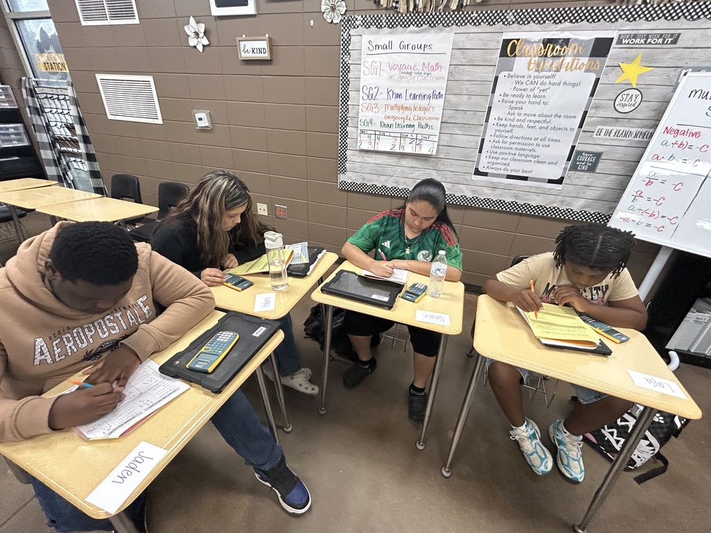 Students in Mrs. Sapp’s class took their math skills to the next level during a fun and engaging unit review! Working collaboratively in small groups, students rotated around the room, completing task cards, solving math equations, and checking their answers before advancing to the next challenge. Throughout the activity, Mrs. Sapp provided targeted, standards-based feedback, giving students the support they needed right when they needed it. The engagement level was HIGH as students worked together, problem-solved, and strengthened their skills!