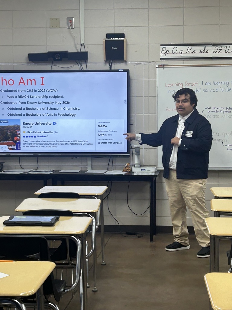 Eleazar Trejo-Samano, a 2017 REACH Scholarship recipient, to share his journey with our 11 REACH Scholarship applicants! Eleazar spoke with students about his experience as a REACH Scholar and how the scholarship supported him during his time at Emory University. He shared how REACH helped reduce the financial burden of college expenses, allowing him greater opportunity to focus on his education and future goals. Hearing from someone who has walked this path provided our students with valuable encouragement and guidance as they prepare for their own futures. His story was a great reminder that setting goals, working hard, and taking advantage of opportunities can help students LEVEL UP and turn their dreams into reality! Thank you, Eleazar, for returning to inspire and encourage the next generation of REACH Scholars!