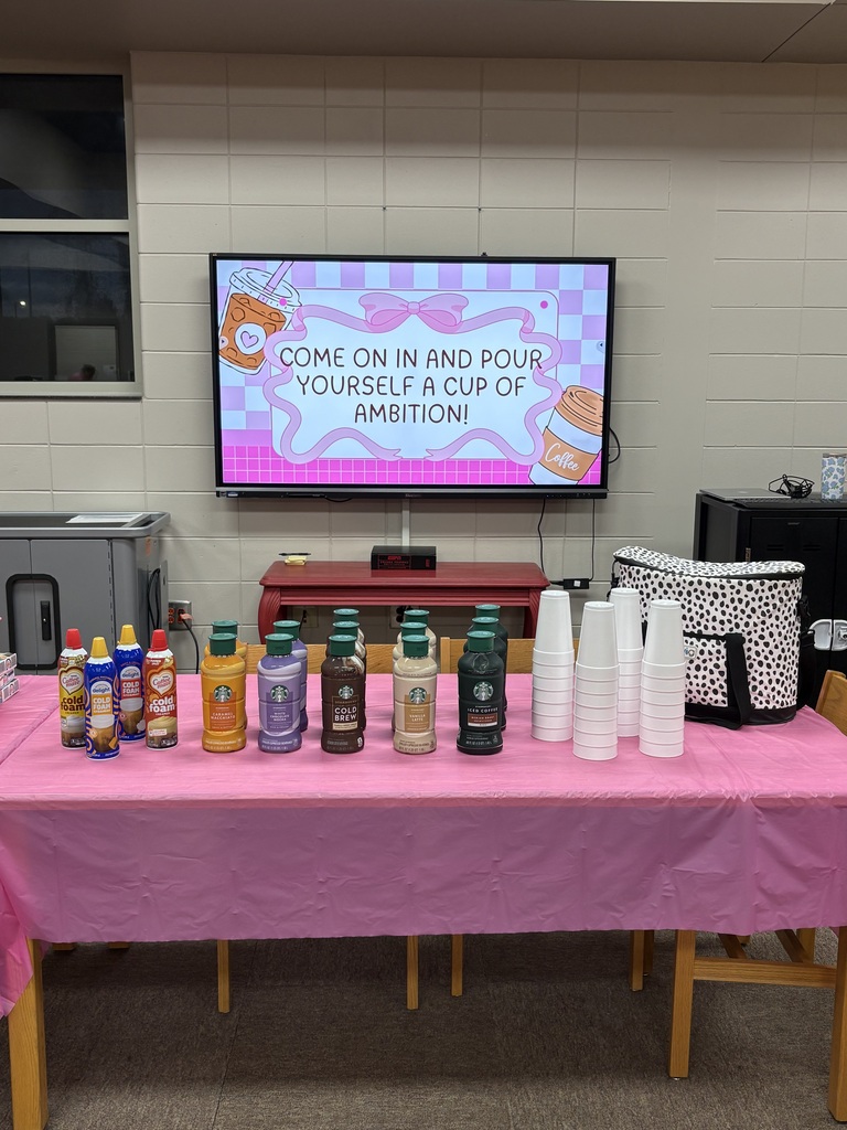 Claxton Middle School celebrated Dolly Parton with a “Cup of Ambition” for our teachers! Hot coffee, iced coffee, and a little Dolly inspiration made for a fun way to thank the people who give so much to our students every day.