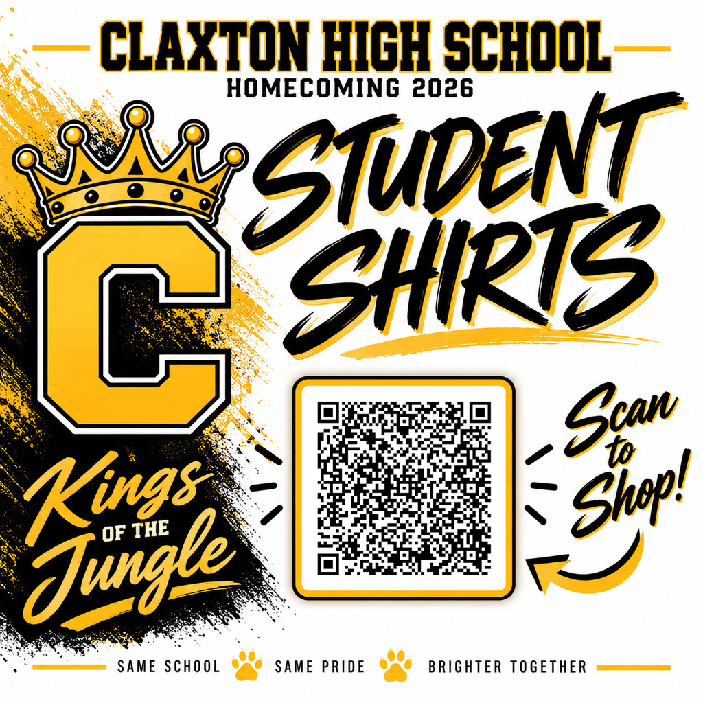🐯👑 CHS HOMECOMING SHIRTS ARE READY TO ORDER! 👑🐯 Get ready for Kings of the Jungle — Homecoming 2026! Brookeside Gifts has shirts designed for Students, Alumni, Faculty & Staff, Tiger Town supporters! 🖤💛 Shirts are printed to order and available in black or white. 📅 ORDER BY OCTOBER 6 to guarantee in-store pickup before the Homecoming Parade on October 8! 🛍️ Order online here: https://brooksidegifts.com/collections/chs-homecoming-2026 Or scan the QR code on the flyers to go straight to the Homecoming collection.