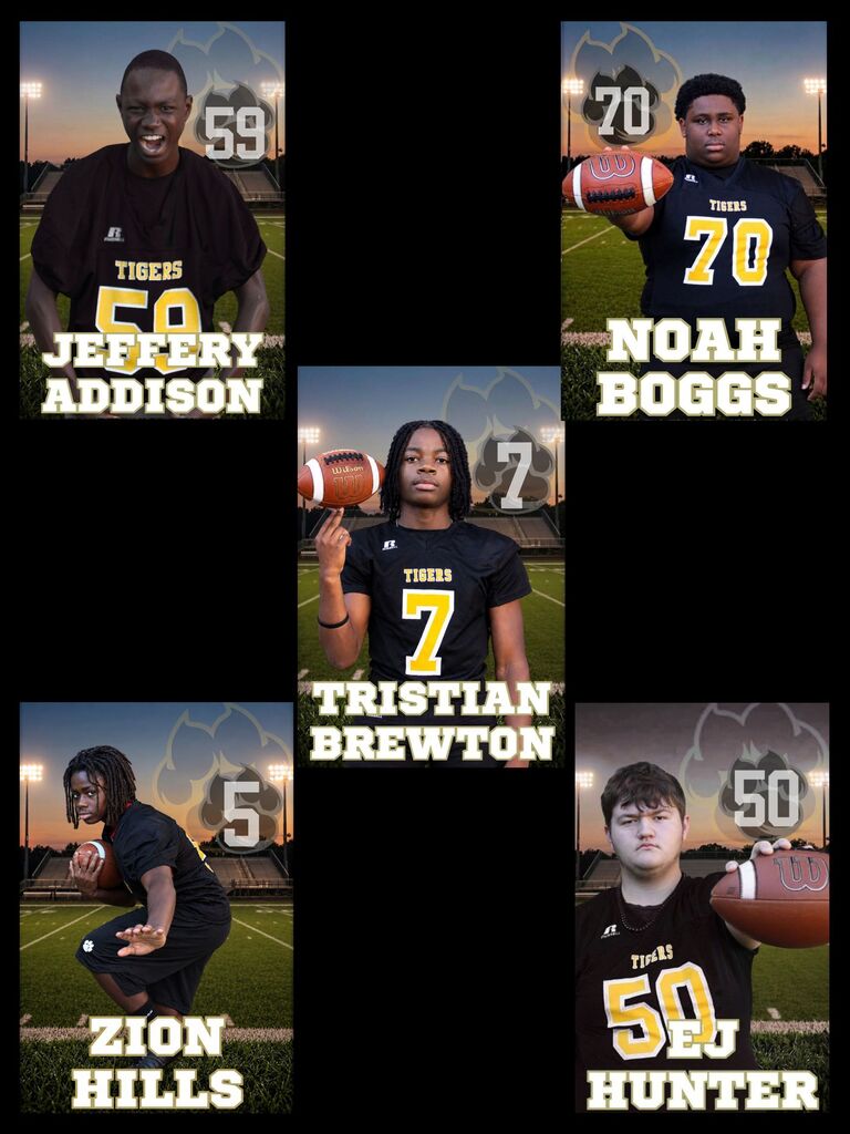 🐯🖤💛 8TH GRADE RECOGNITION NIGHT! 💛🖤🐯  Tonight, we celebrate some very special members of the Claxton Middle School Tiger Family! 🎉  Help us give a HUGE shoutout to our 8th Grade Cheerleaders & Football Players! 📣🏈 These students have worked hard, represented CMS with pride, and made memories that will last a lifetime.  ⭐ CHEER LOUD! 🏈 PLAY HARD! 🐯 REPRESENT THE TIGERS!  To our 8th graders: We are SO proud of each and every one of you! Your dedication, energy, teamwork, and Tiger spirit have made you an important part of our school family. We are thankful for every cheer, every play, every practice, every challenge overcome, and every moment you've given to the Claxton Tigers! 💛🖤  As you continue your journey, always remember where you started and the Tiger family that will always be cheering you on! 🐯🔥  8th GRADE — THIS IS YOUR NIGHT! 🎓✨ MAKE SOME NOISE FOR OUR TIGERS!!! 📣🐯  LET'S GO TIGERS!!! 💛🖤 ONCE A TIGER, ALWAYS A TIGER! 🐯🔥