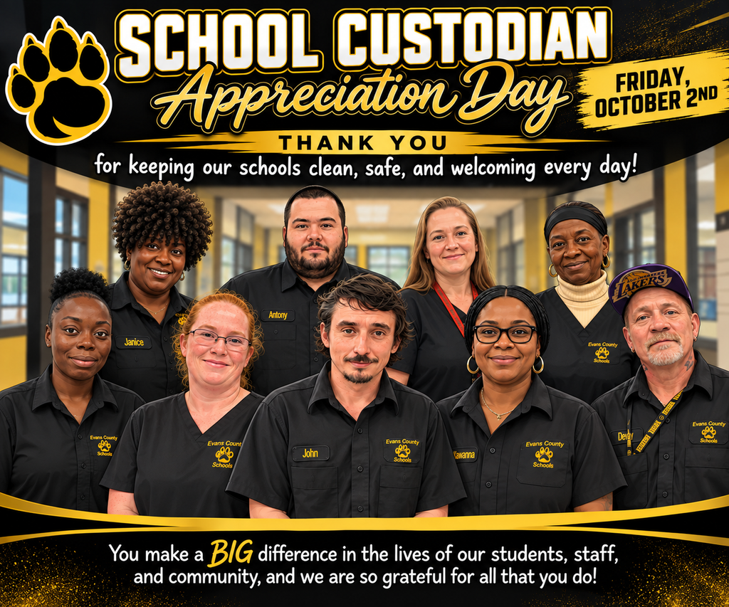 School Custodian Appreciation Day Graphic
