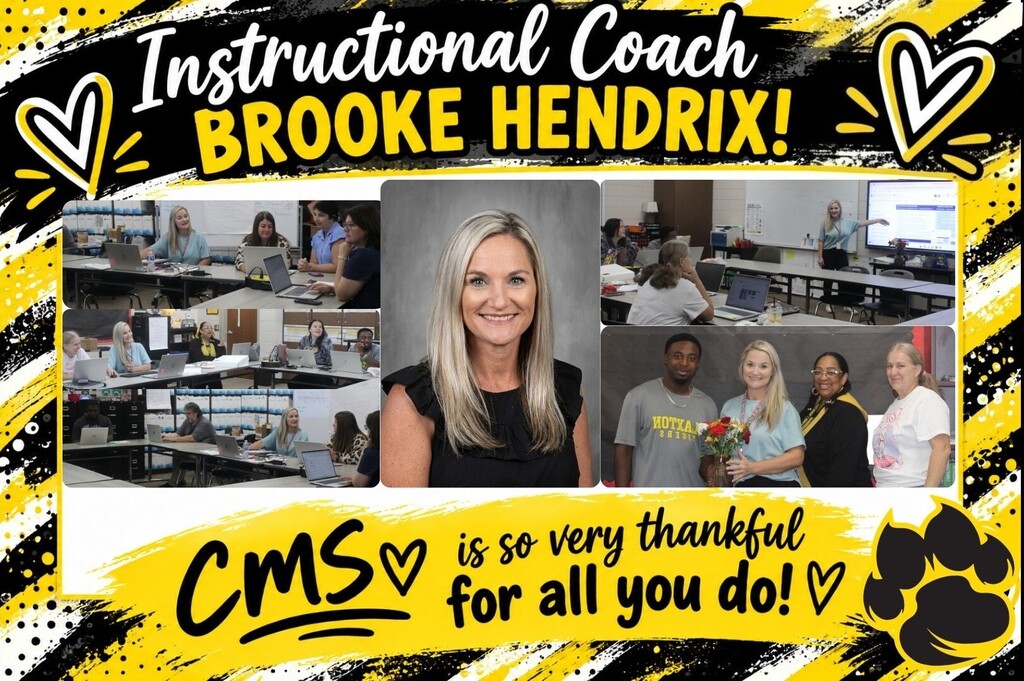We are so thankful for our wonderful Instructional Coach, Brooke Hendrix.