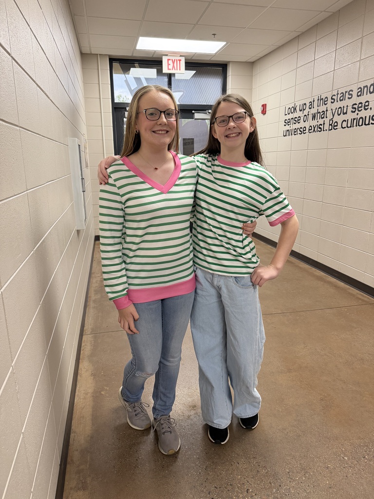Twin Day! From matching outfits to matching smiles, our students and staff teamed up to LEVEL UP their school spirit!